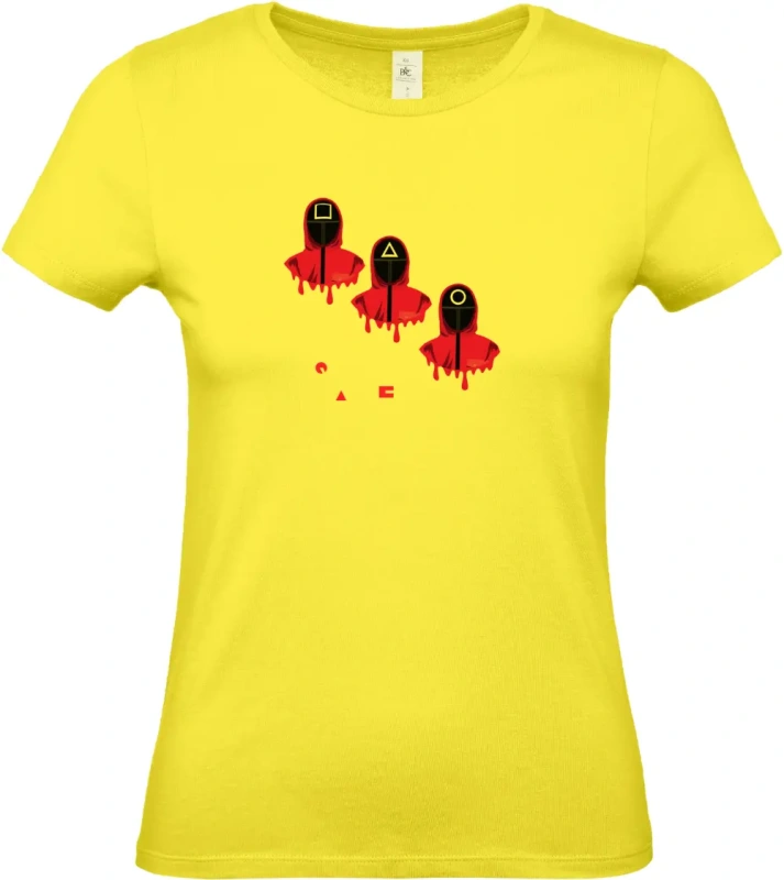 dámské citronové tričko SquidGame