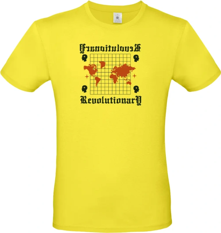 pánské citronové tričko Revolutionary