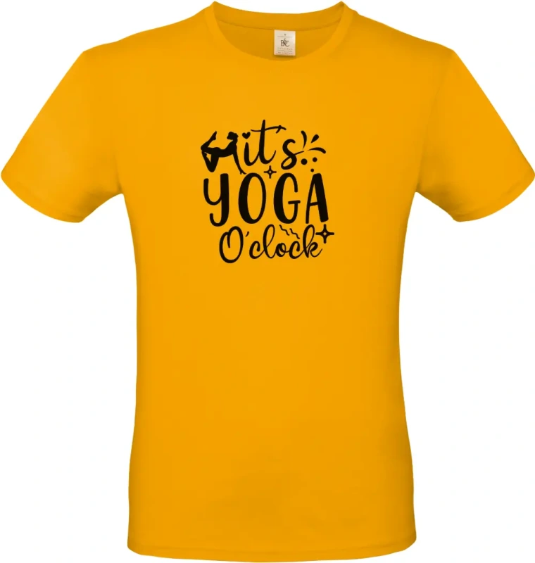 pánské meru'ňkové tričko It's Yoga O'clock