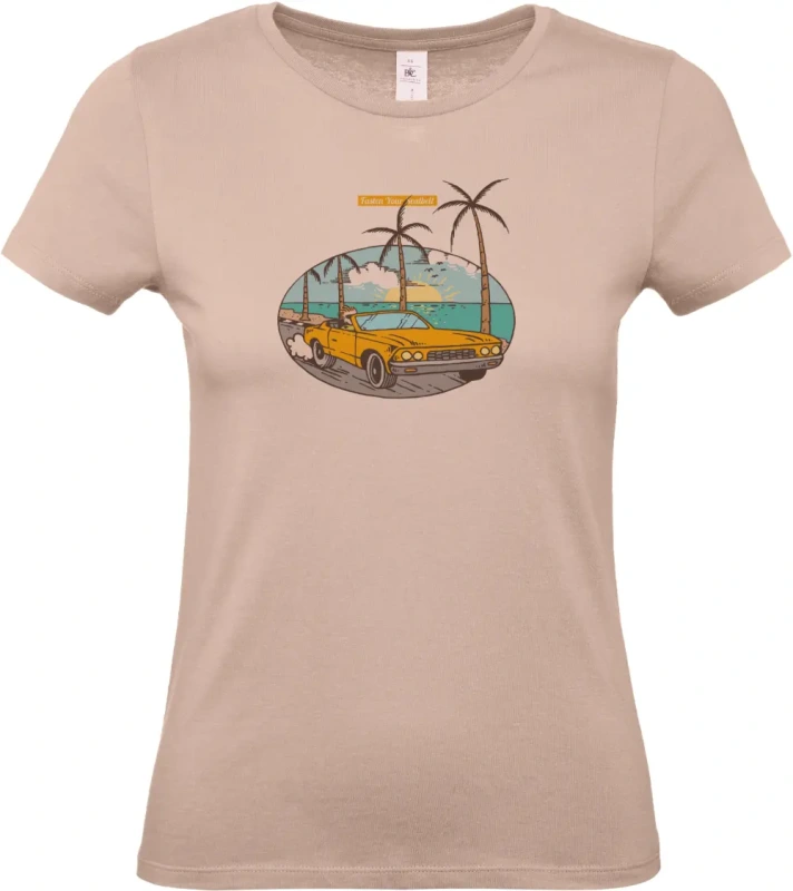 dámské světle ružové tričko Coast To Coast