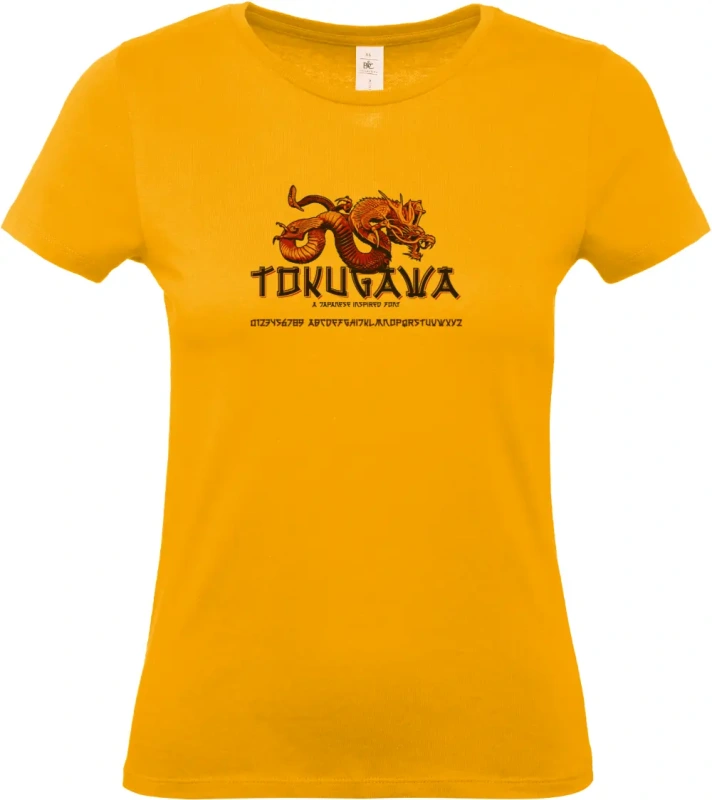 dámské meruňkové tričko Tokugawa 1