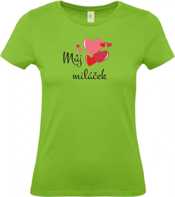 dámské orchidejově zelené tričko Můj miláček
