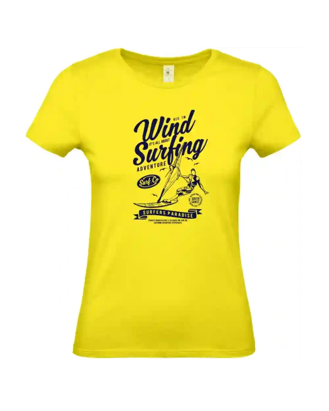 dámské citronové tričko Wind Surfing