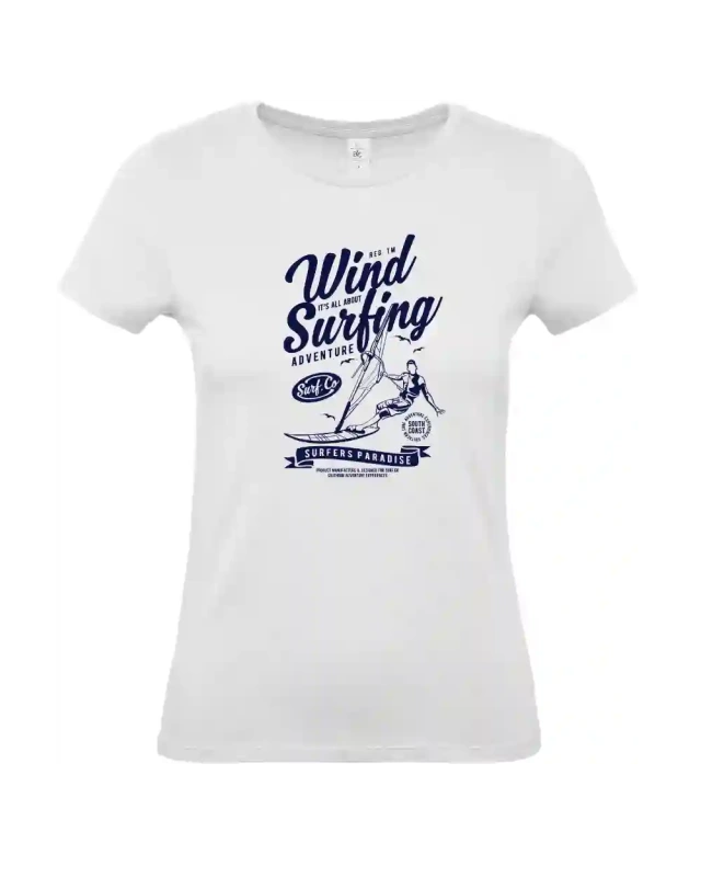 dámské bílé tričko Wind Surfing