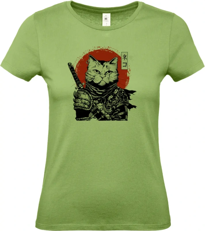 dámské pistáciové tričko CATANA OF DEATH