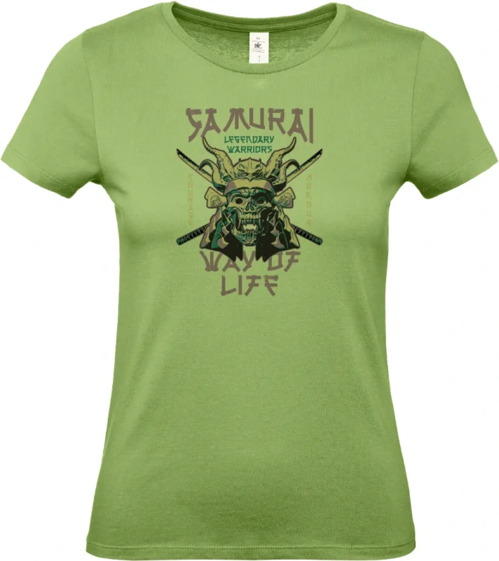 dámské pistáciové tričko Tokugawa 2