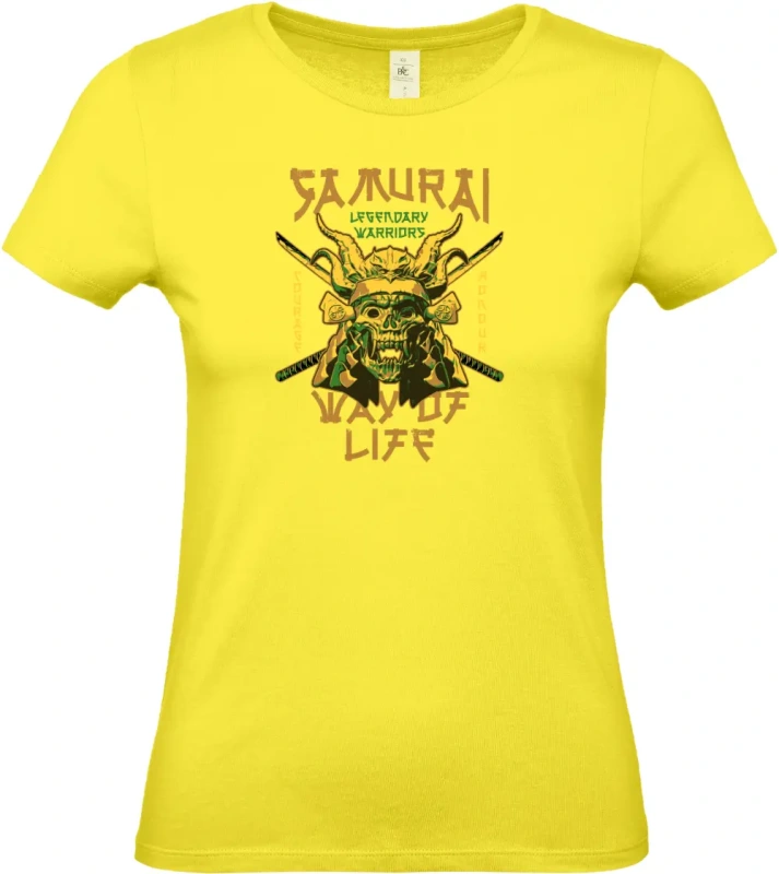 dámské citronové tričko Tokugawa 2