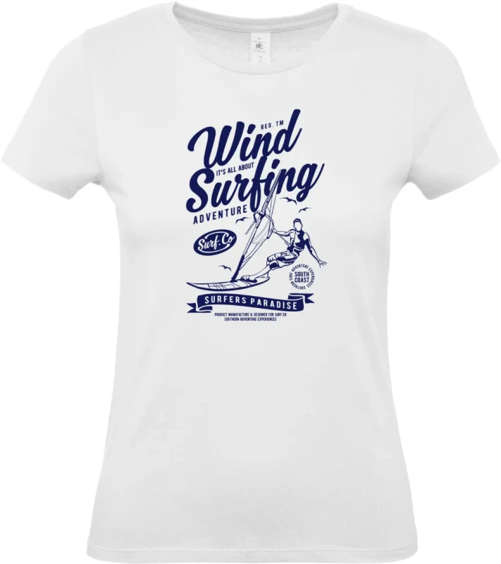dámské bílé tričko Wind Surfing