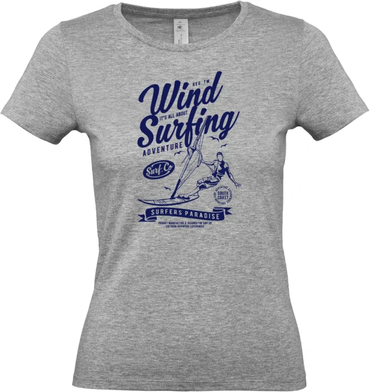 dámské světle šedé tričko Wind Surfing