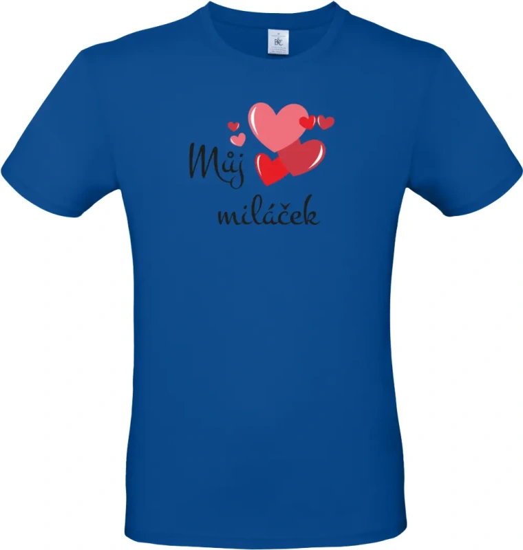 dámské královské modré tričko Můj miláček