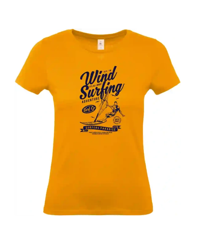 dámské meruňkové tričko Wind Surfing