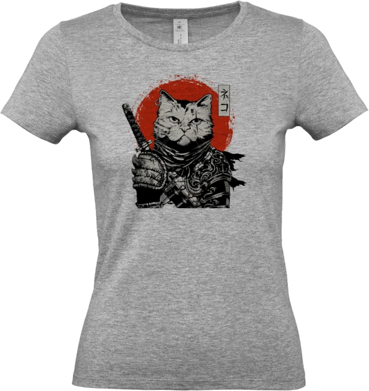 dámské sportovní šedé tričko CATANA OF DEATH