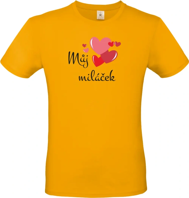 pánské meruňkové tričko Můj miláček