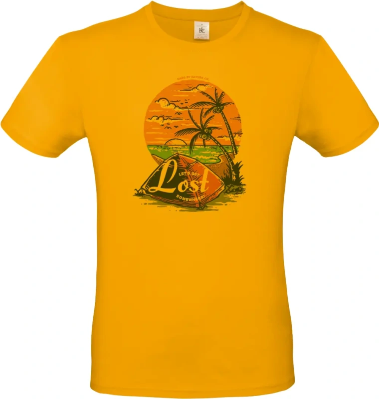 pánské meru'ňkové tričko Beach Camping