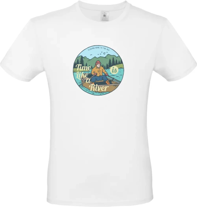 pánské bílé tričko River Boat