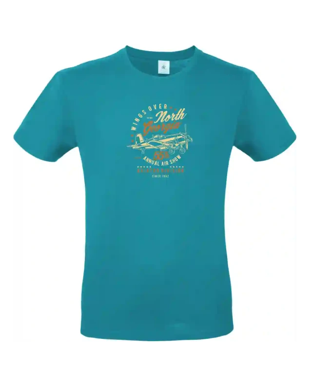 pánské tyrkysové tričko Wings Over North Georgia