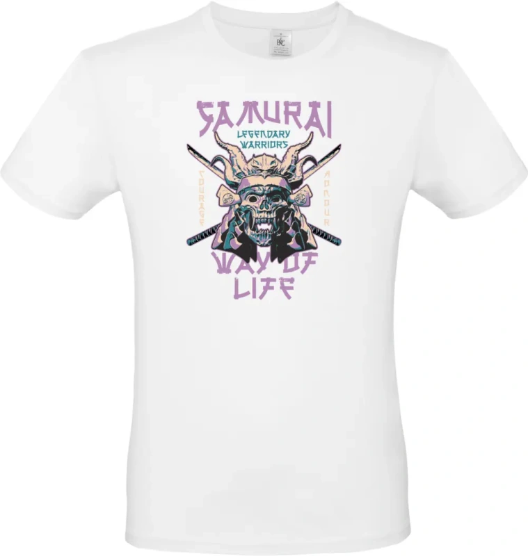 pánské bílé tričko Tokugawa 2