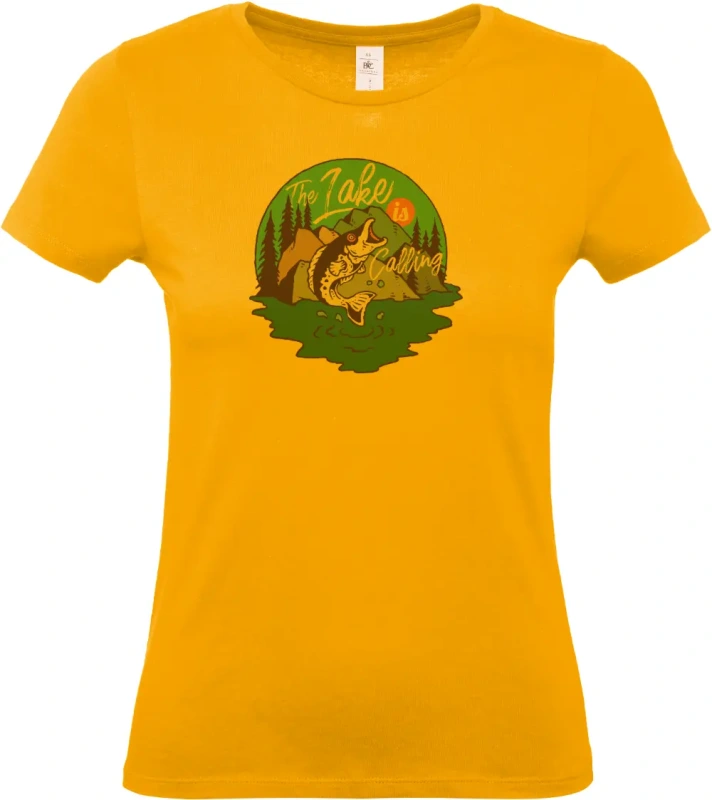 dámské meruňkové tričko Big Fish