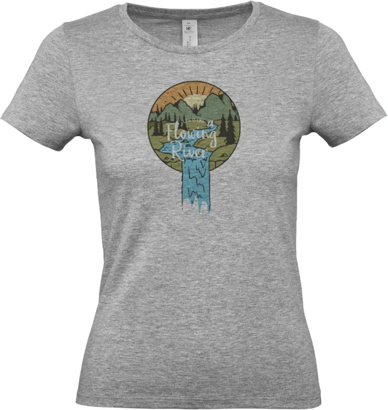 dámské sportovní šedé tričko River Valley