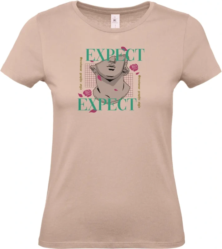 dámské světle ružové tričko Expect