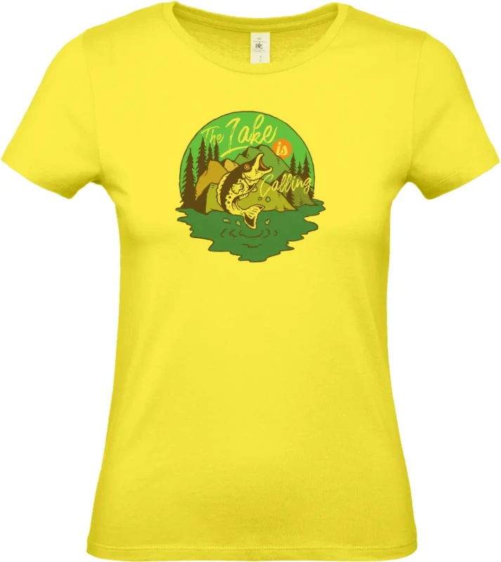 dámské citronové tričko Big Fish