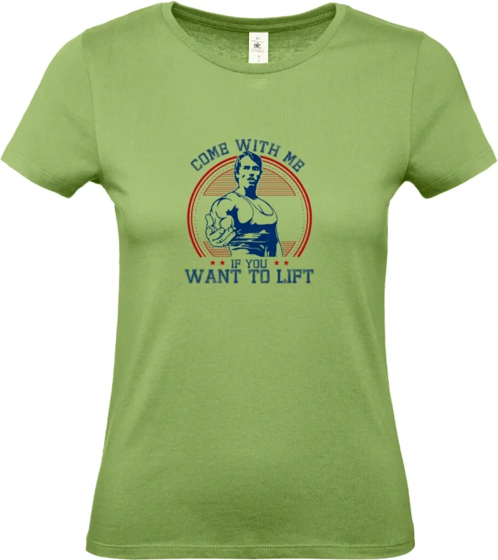 dámské pistáciové tričko Arnold