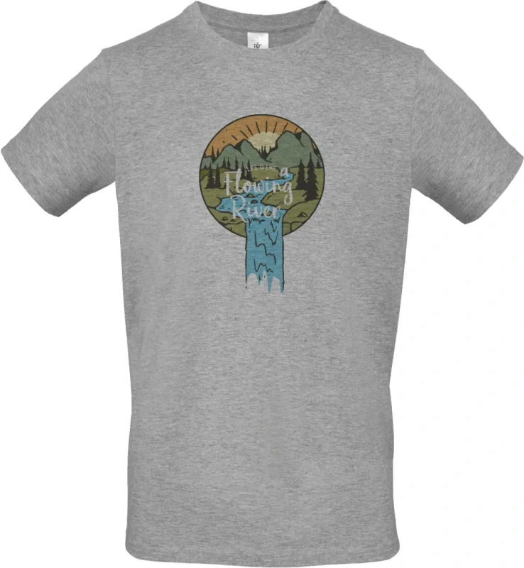 pánské sportovní šedé tričko River Valley