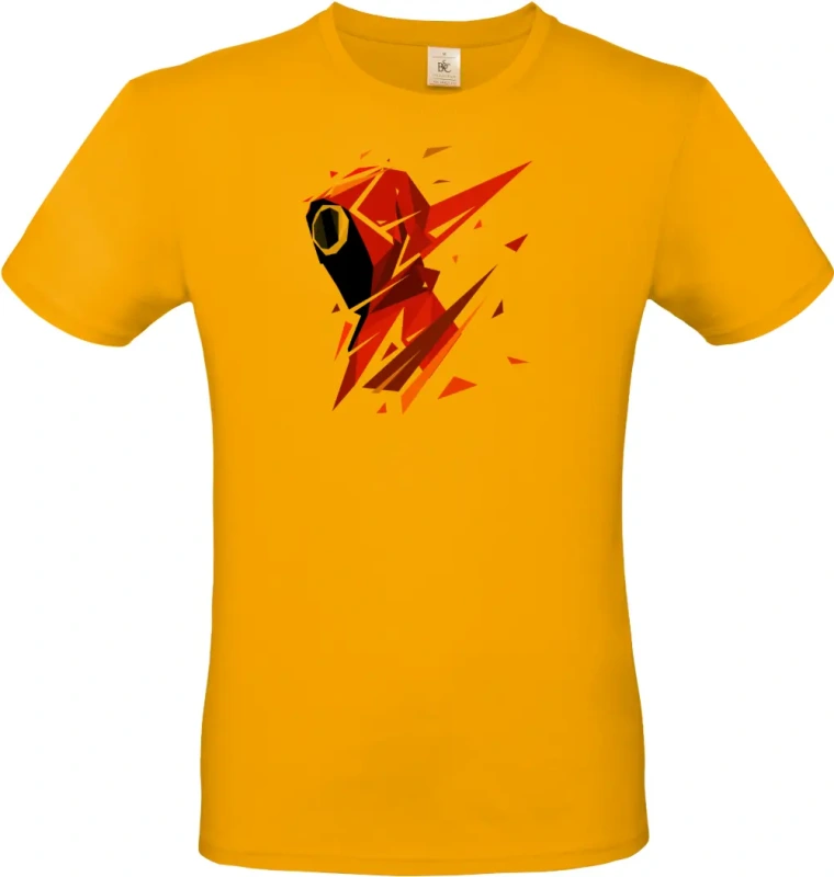 pánské meru'ňkové tričko AbstractSquid1