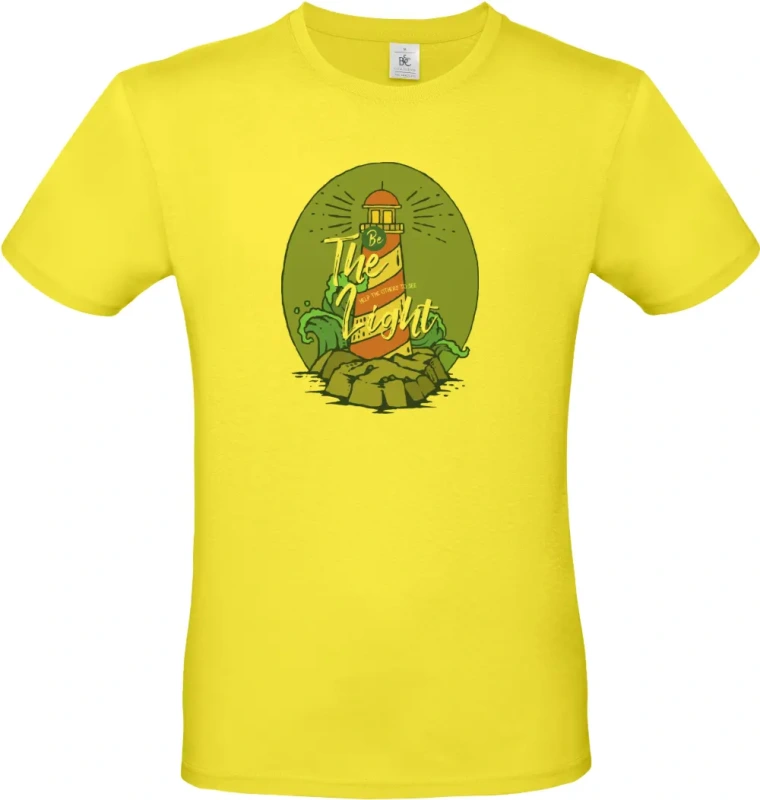 pánské citronové tričko Light House