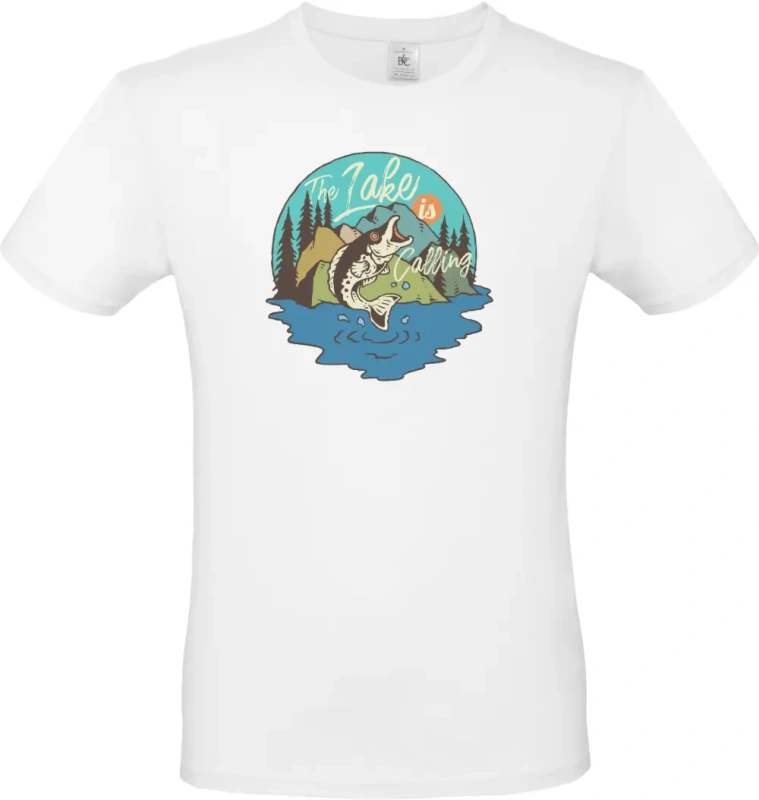 pánské bílé tričko Big Fish