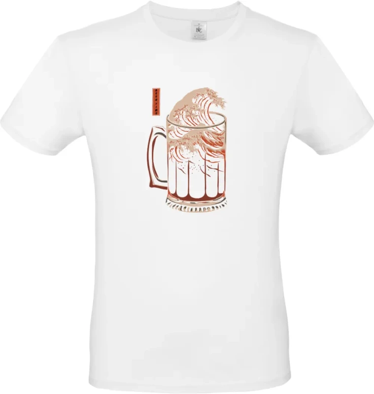 pánské bílé tričko Wave