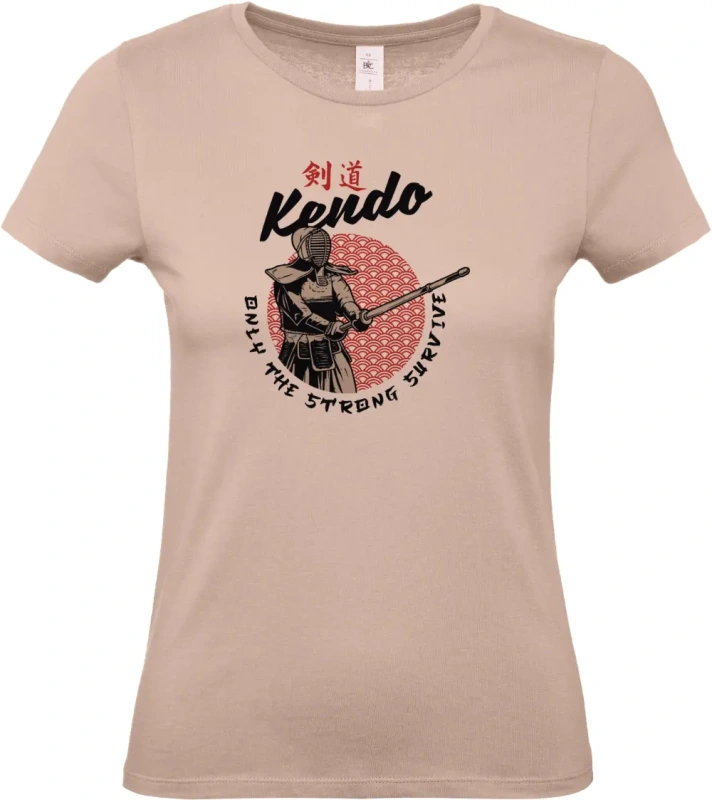 dámské světle ružové tričko Kendo