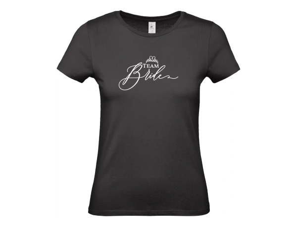 dámské černé tričko Team Brides