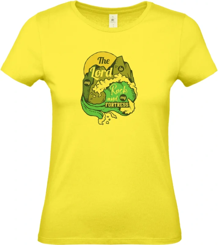 dámské citronové tričko Rock Wave