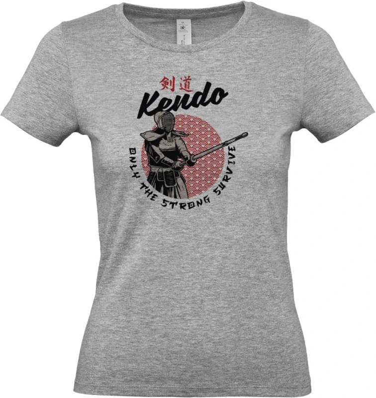 dámské sportovní šedé tričko Kendo