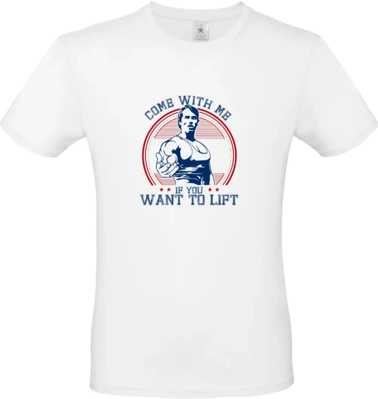 pánské bílé tričko Arnold