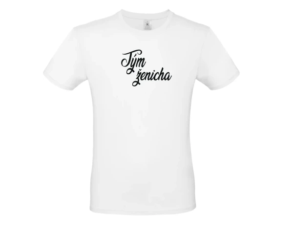 pánské bílé tričko