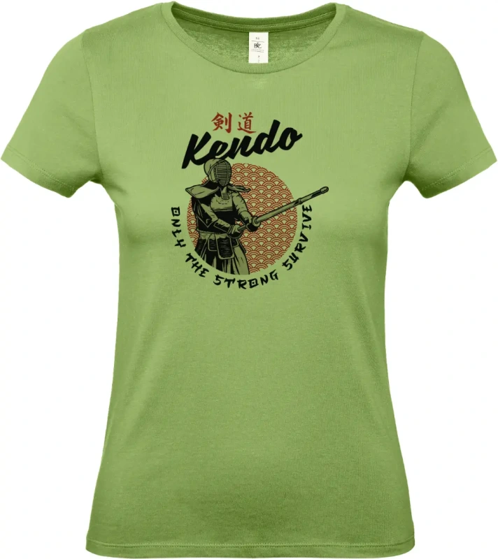 dámské pistáciové tričko Kendo