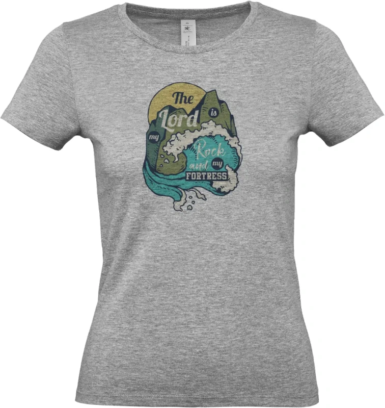 dámské sportovní šedé tričko Rock Wave