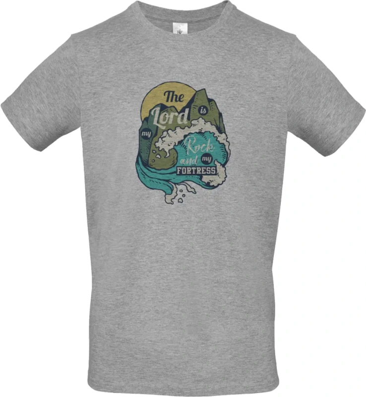 pánské sportovní šedé tričko Rock Wave