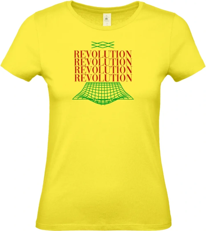 dámské citronové tričko Revolution