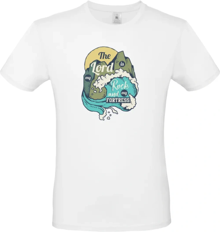 pánské bílé tričko Rock Wave