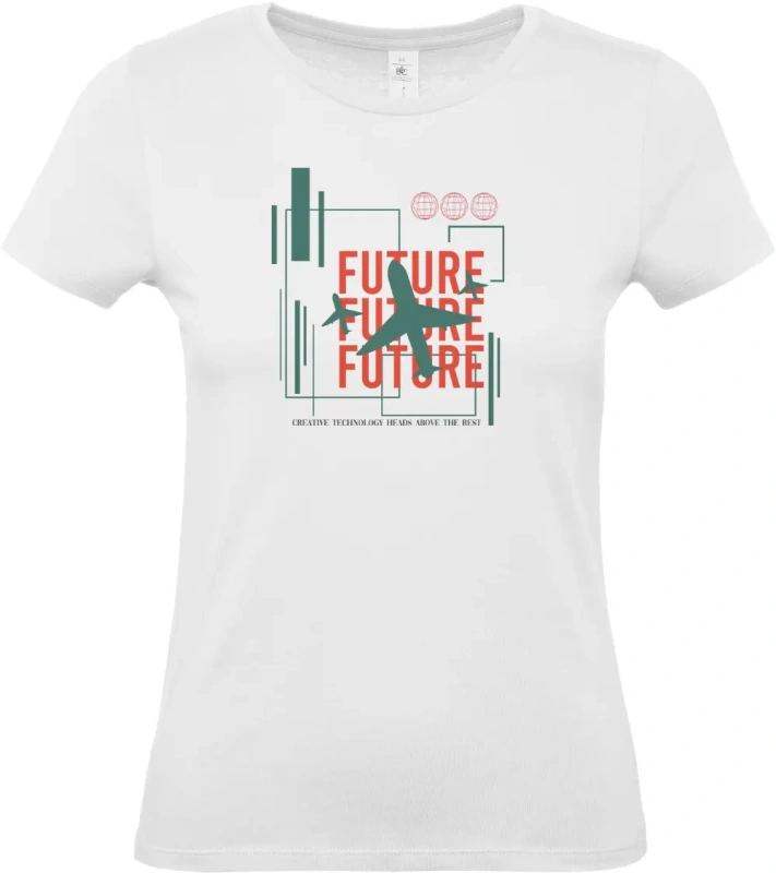 dámské bílé tričko Future