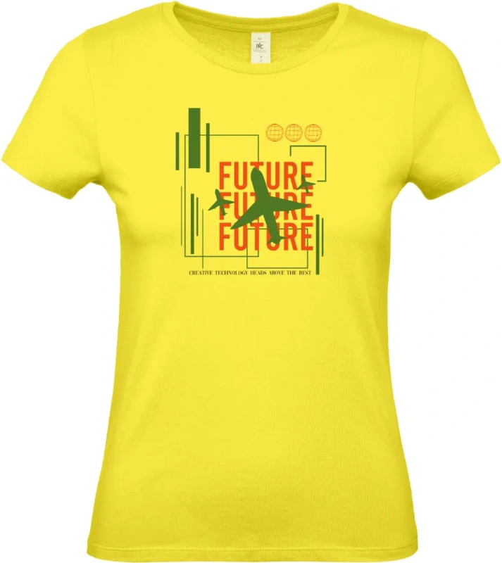 dámské citronové tričko Future