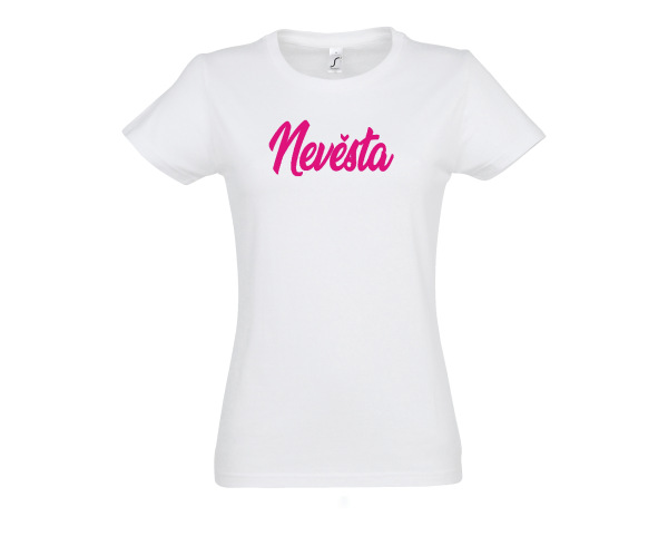 dámské bílé tričko