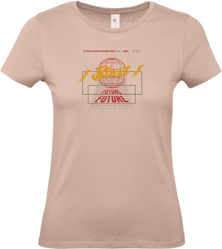 dámské světle ružové tričko Blast Future