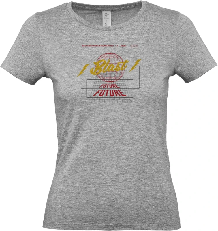 dámské sportovní šedé tričko Blast Future