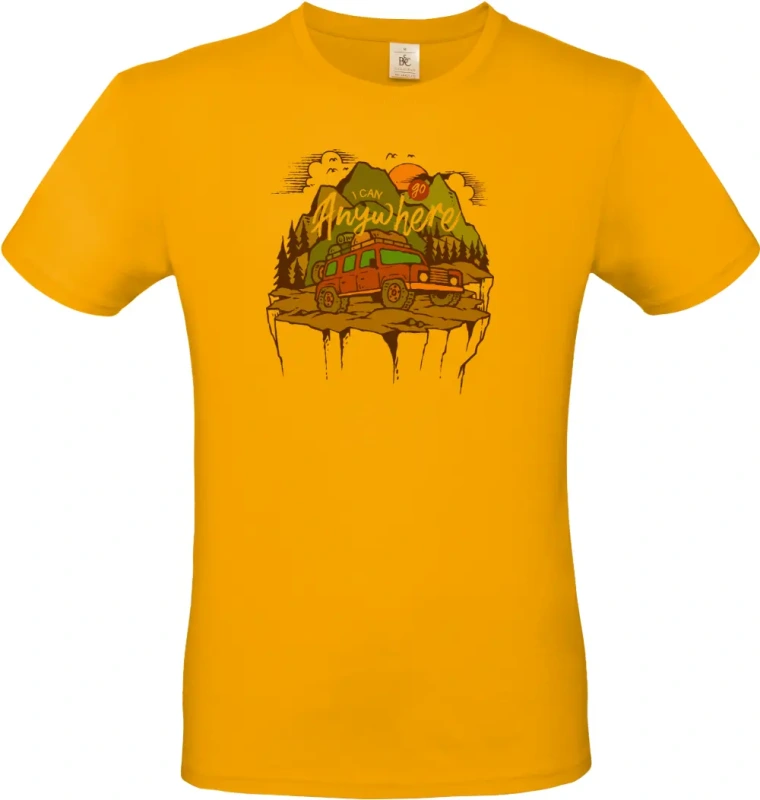 pánské meru'ňkové tričko Adventure