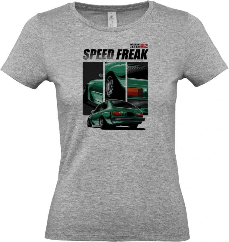 dámské sportovní šedé tričko Drift car 5