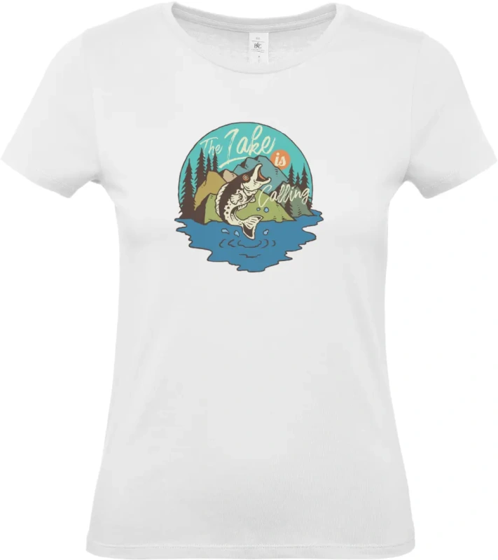 dámské bílé tričko Big Fish